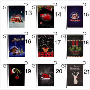 Christmas and Winter Flags 18.5 Long X 12.5 Wide