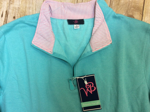 Seersucker Pullover from Wholesale Boutique